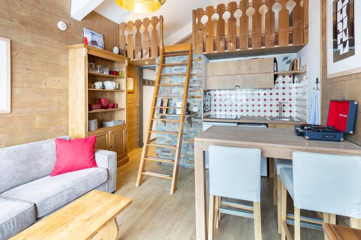 Gîte pour 5 personnes, avec balcon dans Les Deux Alpes - 4