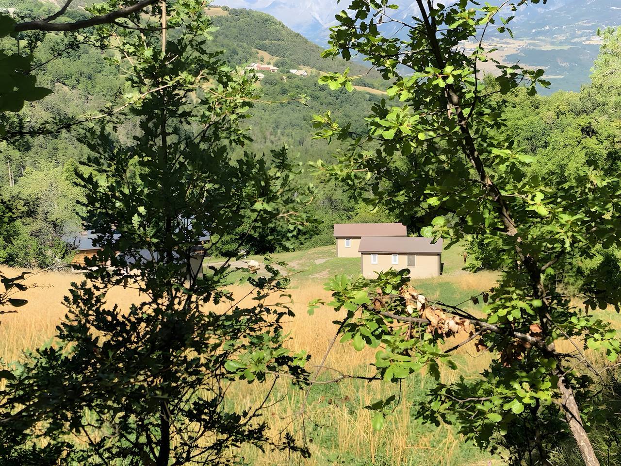 Cottage « Ferme du Marquisat » avec vue sur la montagne, Wi-Fi et climatisation in Crots, Parc national des Écrins