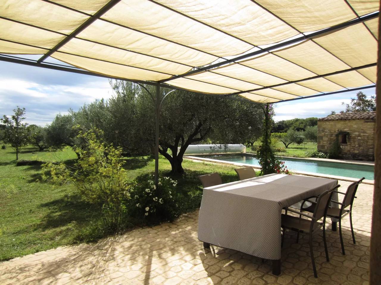 Haus 8 Personen in Saint-Quentin-la-Poterie, Nimes und Umgebung