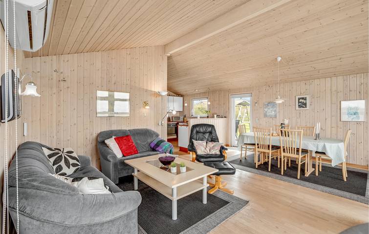 Ferienhaus für 6 Personen mit Sauna in Kærgården, Limfjord in Nordjütland