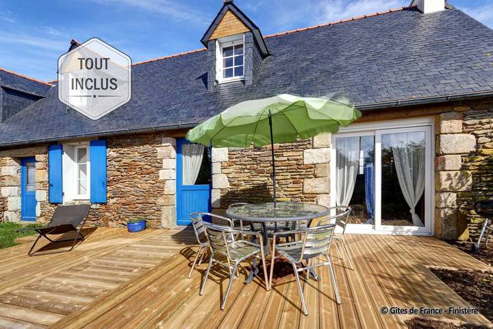 Gîte for 6 people, with terrace and garden - 1