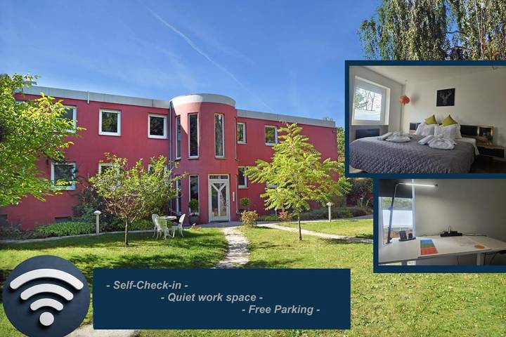 Appartement de vacances pour 5 personnes, avec vue et jardin