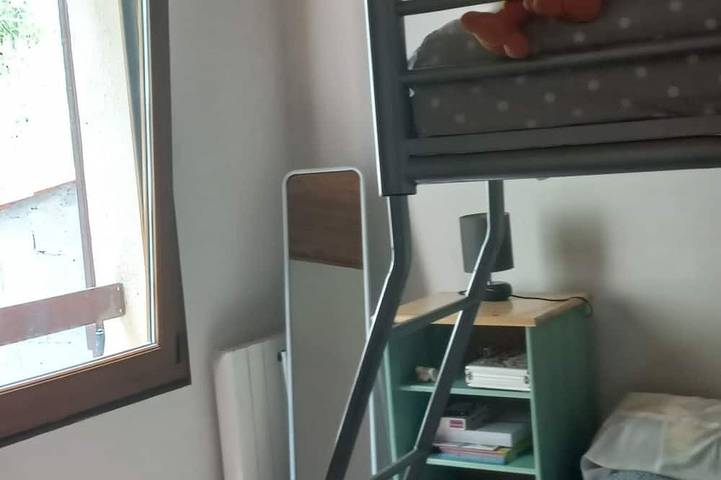 Location de vacances pour 5 personnes, avec balcon, animaux acceptés à Égat - 2