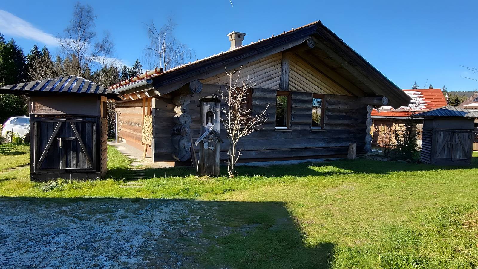 Ferienhaus 'Blockhütte' mit Wlan in Sankt Englmar, Ostbayern