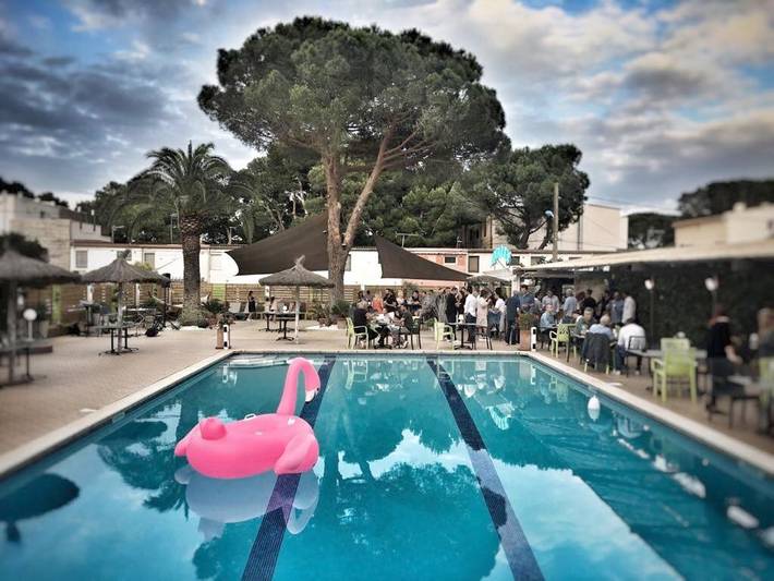 Hôtel pour 2 personnes, avec piscine et terrasse