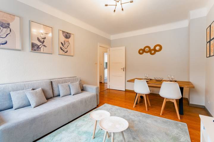 Appartement de vacances pour 6 personnes, avec balcon