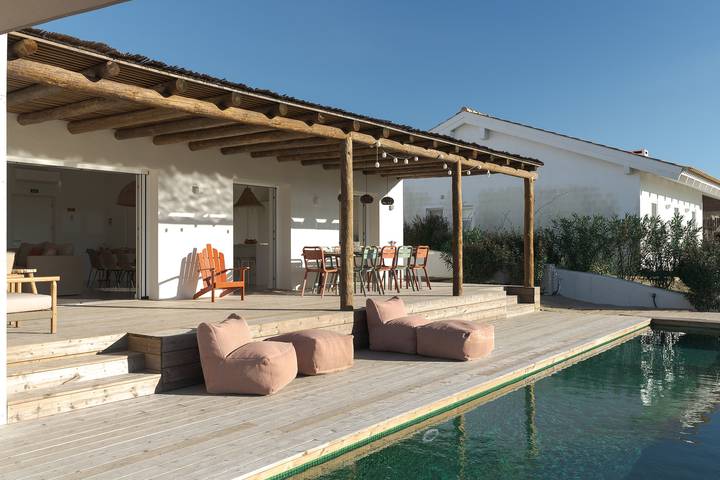 Location de vacances pour 10 personnes, avec terrasse et jardin à Comporta - 3