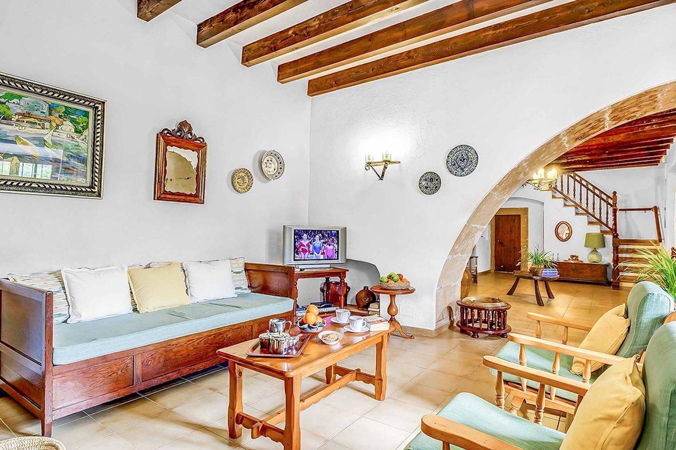 Finca 'Can Vich' mit privatem Pool, Wlan und Klimaanlage in Pollença, Mallorca Norden