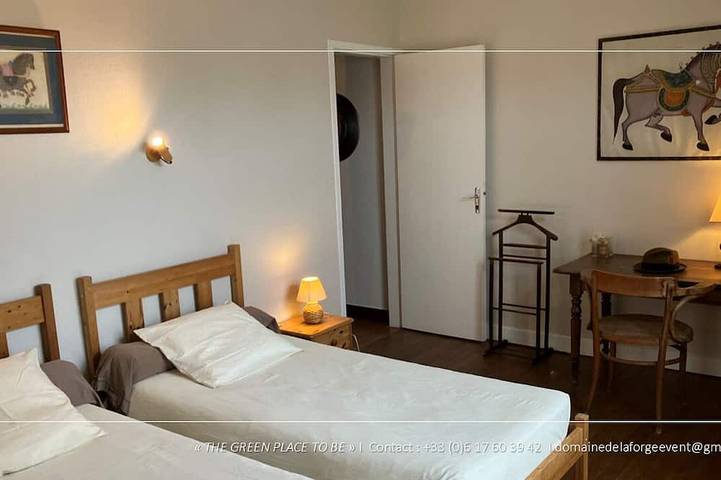 Gîte pour 26 personnes à Villeneuve-sur-Bellot