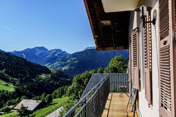 Gîte pour 6 personnes, avec vue et balcon dans Office de Tourisme de Hauteluce Les Saisies