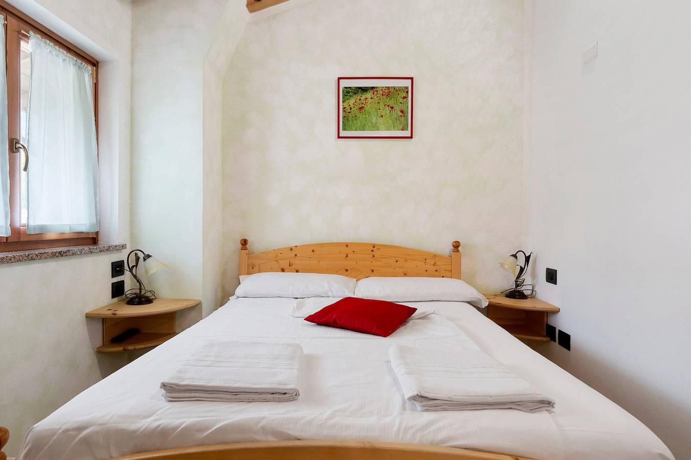 Zimmer 'Agritur Dalcastagnè Papavero' mit Bergblick, Gemeinschaftsterrasse und Wlan in Torcegno, Valsugana