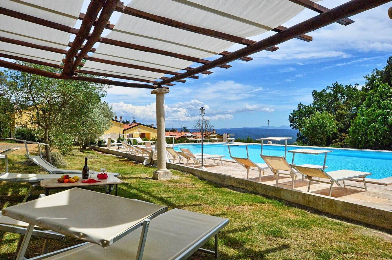 Ganze Ferienwohnung, Le Querciolaie - Casiere in Monteverdi Marittimo, Etruskische Küste