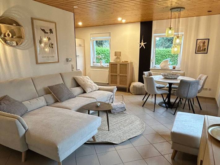Bungalow für 4 Personen, mit Terrasse und Garten