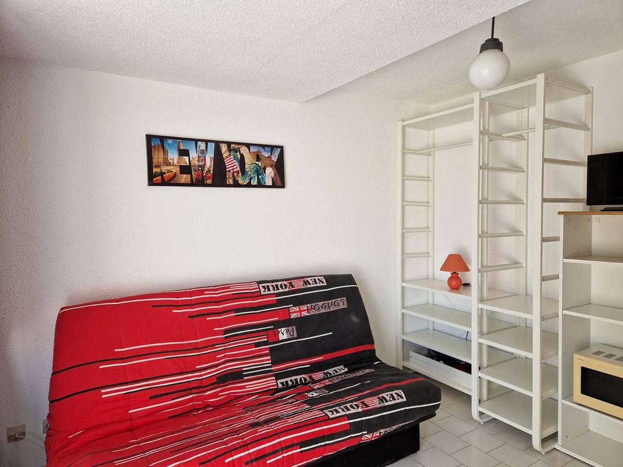 Estudio entero, Apartamento junto al mar en Marseillan Plage, admite mascotas, parking privado in Marseillan, Côte d'Améthyste