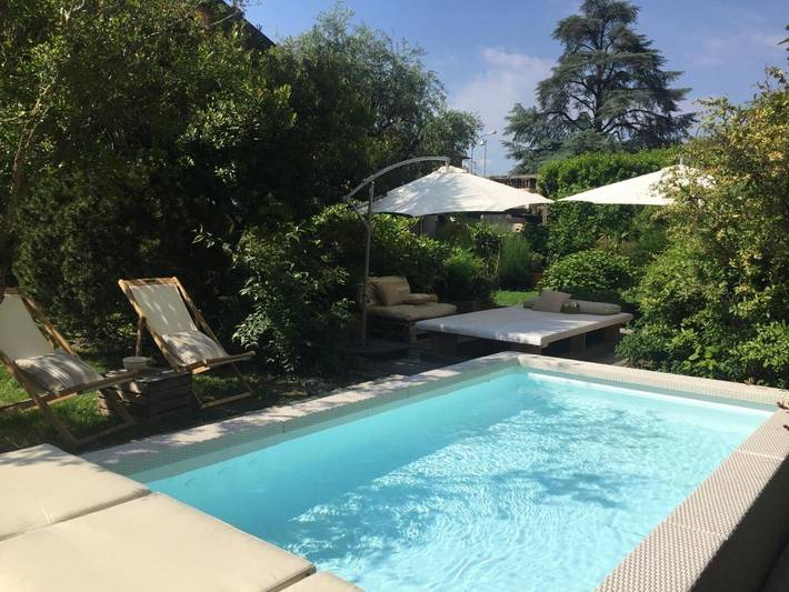 B&b per 4 persone, con Idromassaggio e Giardino nonché Piscina per bambini in Franciacorta