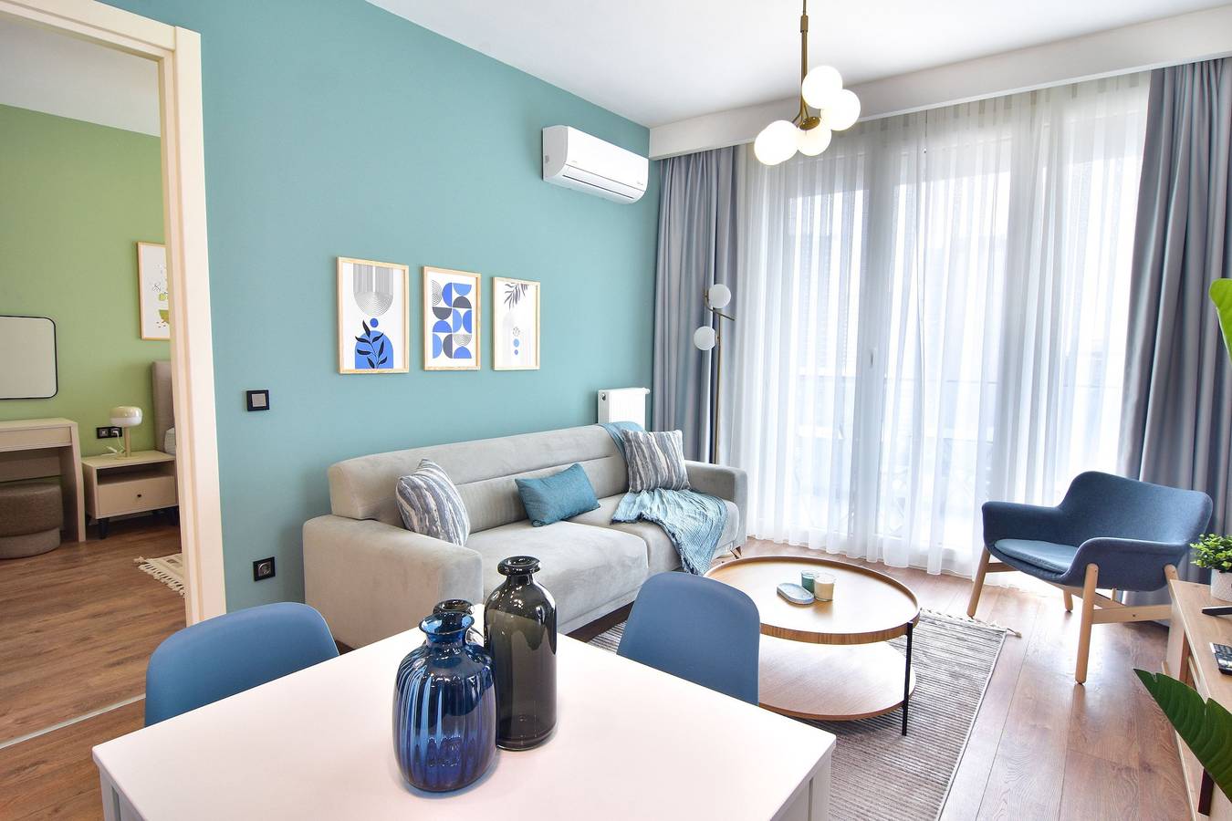 Entire apartment, 13th floor Brand new cozy 2Br Apt with Balcony in Istanbul, Marmara region