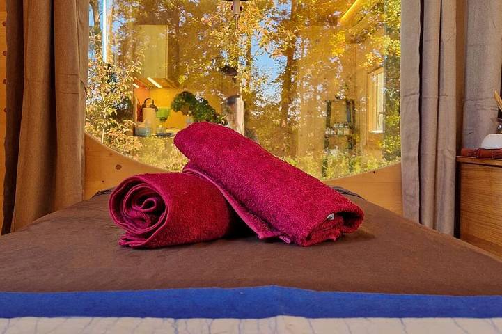Ganze Wohnung, Chalet 55qm zum entspannen mit Sauna und Whirlpool in Steinberg am See, Ostbayern