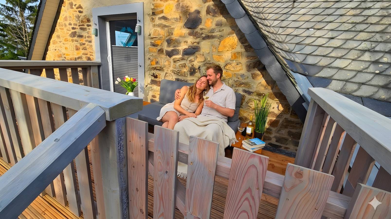 Ganze Wohnung, Ferienwohnung Talblick mit Balkon,Kamin,Wlan,toller Aussicht und Gemeinschaftsgarten &-gartenhaus in Bestwig, Hochsauerlandkreis