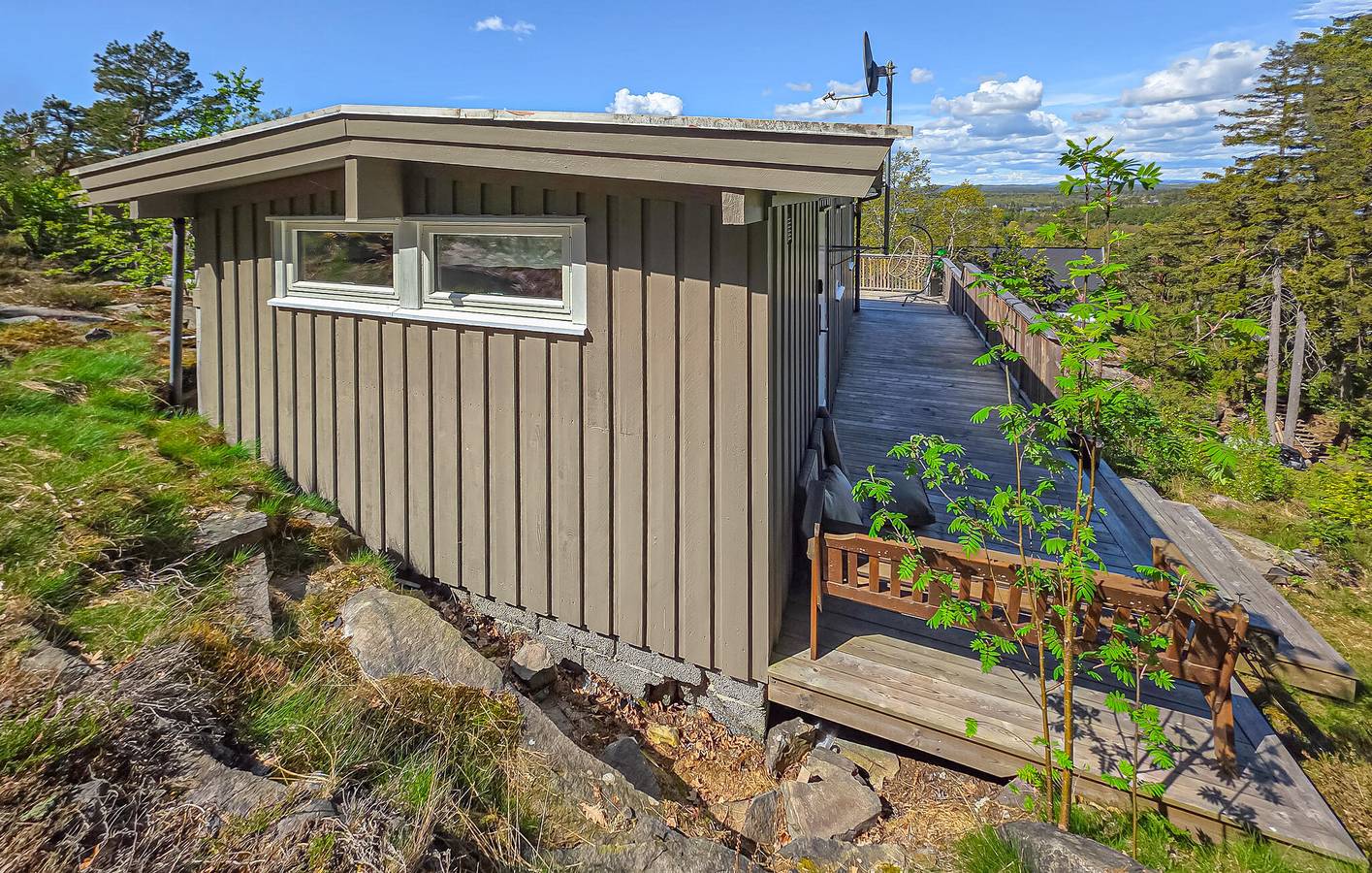 Ferienhaus für 6 Personen mit Ausblick in Tjøme
