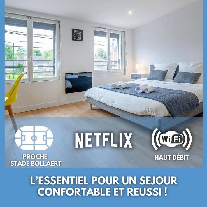 Appartement de vacances pour 6 personnes, avec balcon