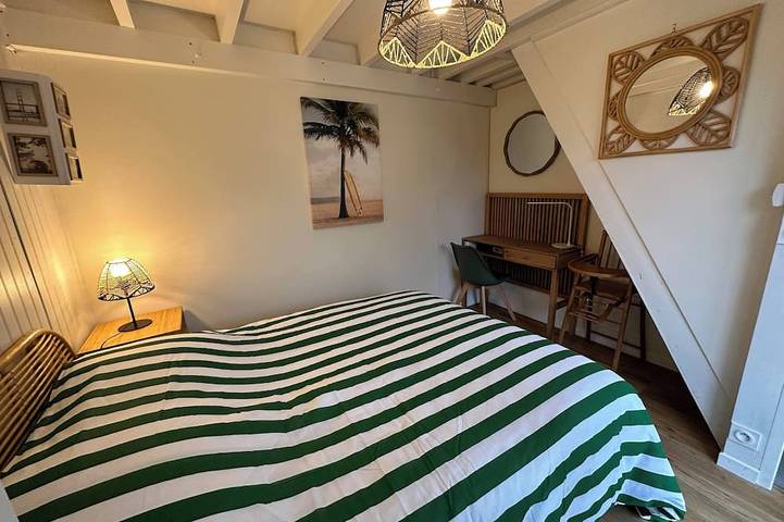Maison Bois 80 m de la Mer, Plages du Débarquement in Asnelles, Côte de Nacre