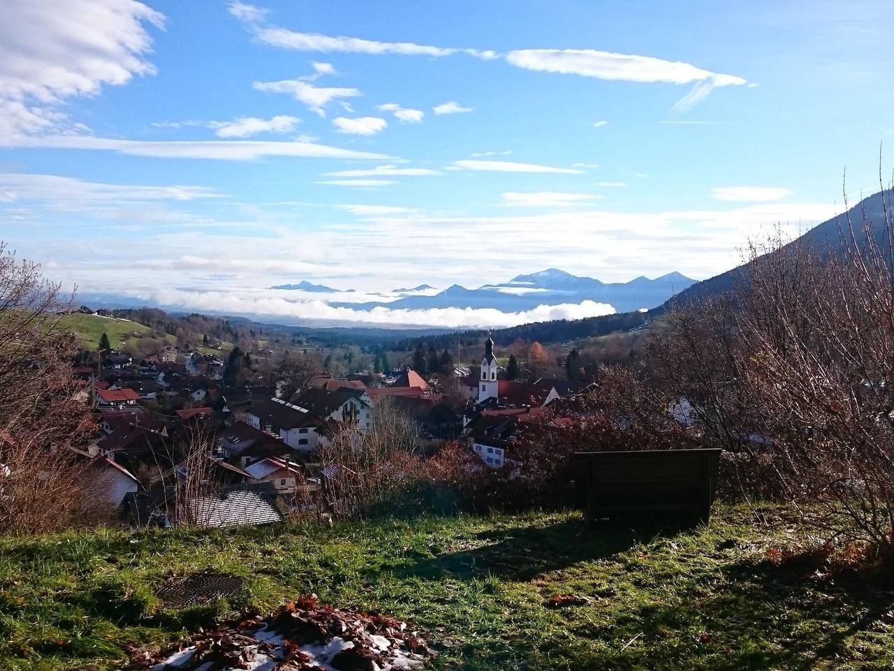 Ganze Ferienwohnung, Landhaus Schönblick - Kleine Ferienwohnung (Westbalkon, Nr. 315) in Bad Kohlgrub, Bayerische Alpen