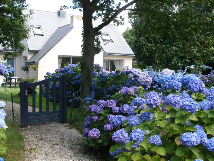 Chambre d’hôte pour 2 personnes, avec Jardin en Bretagne