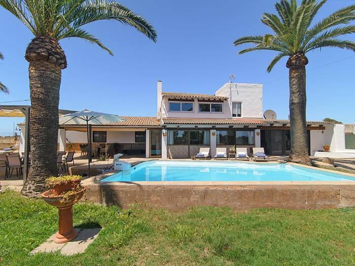 Villa Bohema Sa Padrina, privater Pool, Wlan in Colònia de Sant Jordi, Ses Salines
