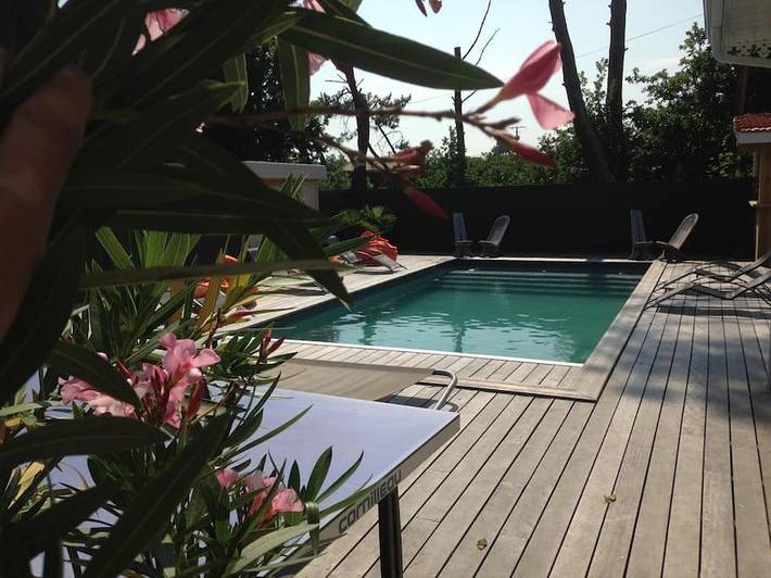 Villa pour 29 personnes, avec jardin et piscine, adapté aux familles à Gujan-Mestras - 4