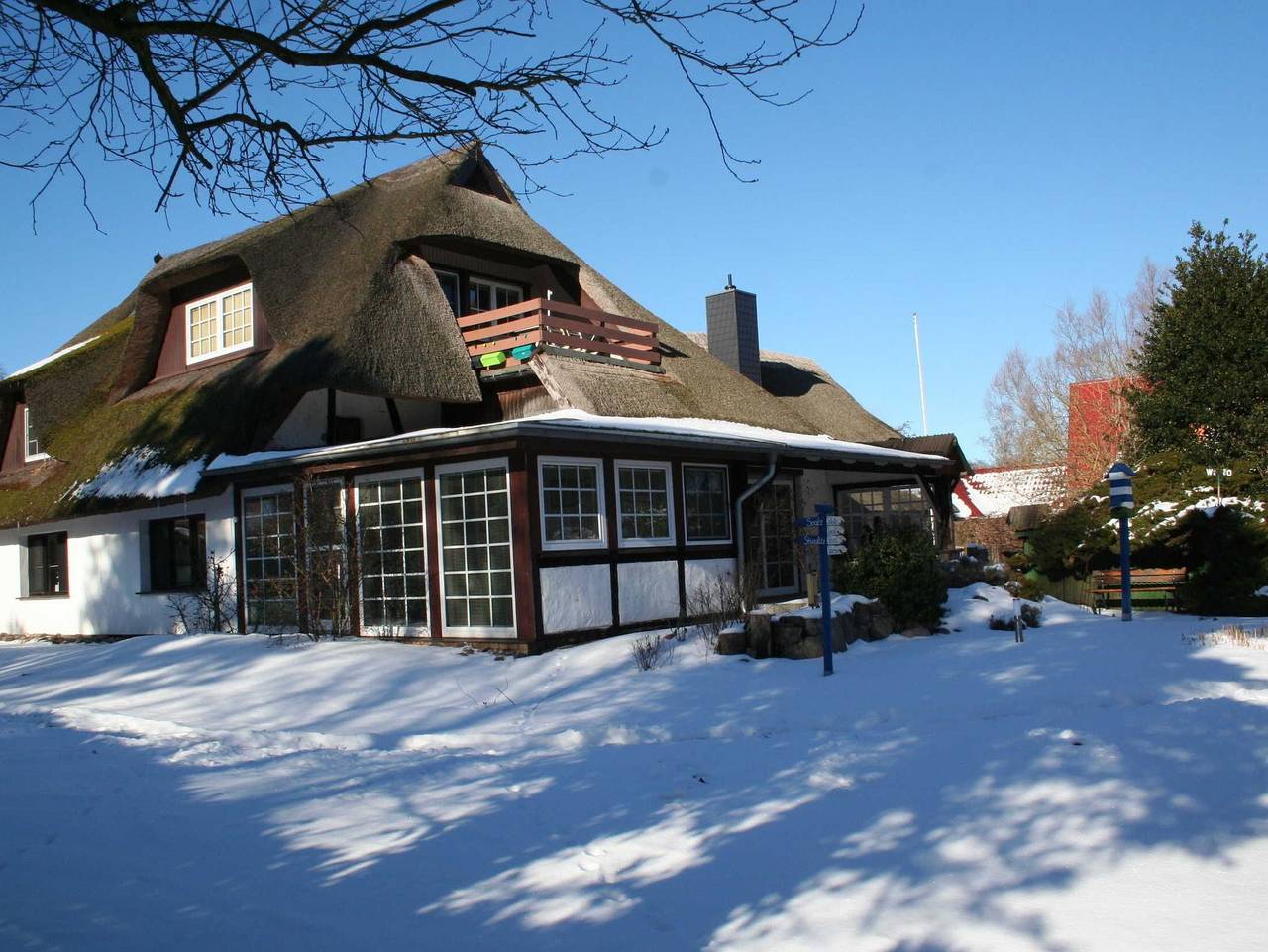 Ganze Ferienwohnung, Haus 1795  Specht - Haus 1795 Specht in Wustrow, Fischland