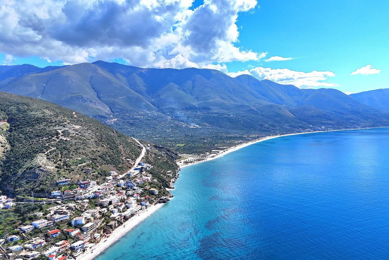 Ferienhaus für 5 Personen mit Terrasse in Himarë, Vlorë