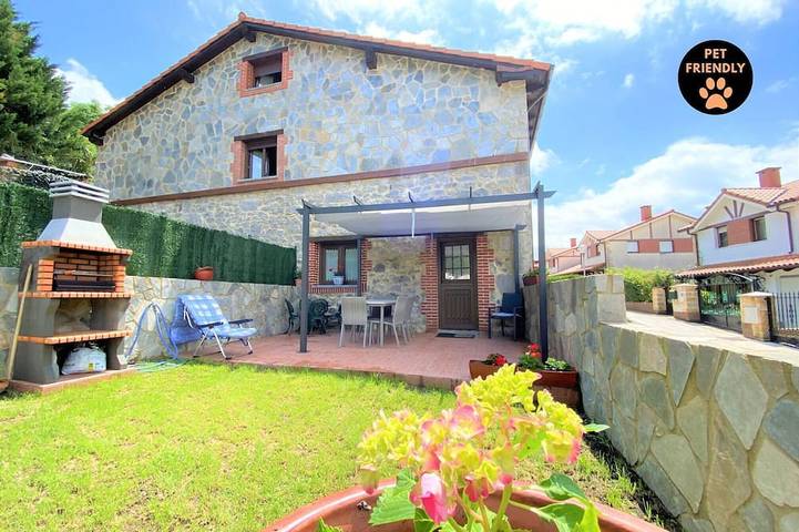 Casa de vacaciones para 7 personas, con balcón y jardín - 1