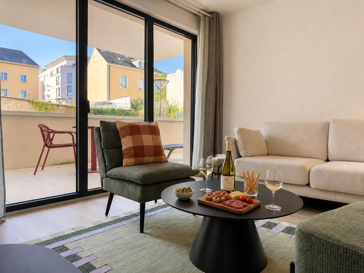 Gîte pour 4 personnes, avec Terrasse dans Gare De Chartres