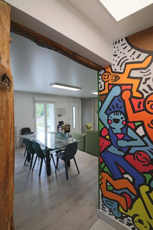 Gîte pour 8 personnes, avec jardin, animaux acceptés à Crançot