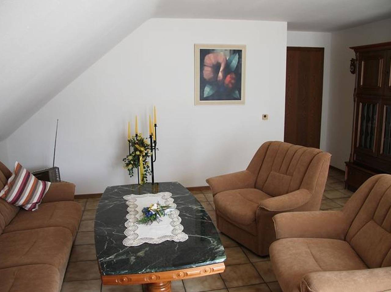 Ganze Wohnung, Ferienwohnung Wicker mit privatem Garten, Balkon und Wi-Fi in Attendorn, Biggesee