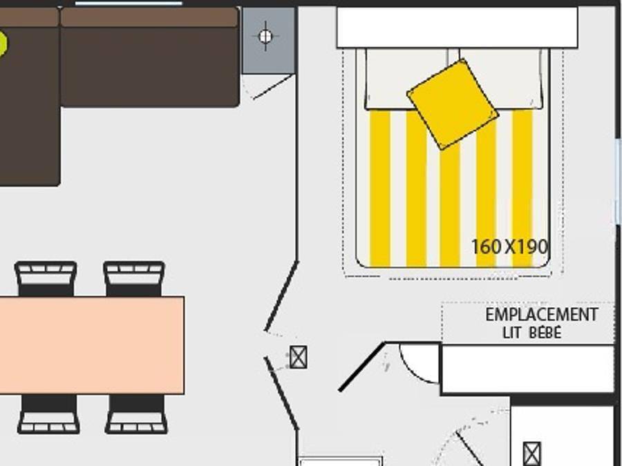 Camping Lou Cigalon - Mobilhome 4 personas - Riviera climatizada - 4 plazas in Martigues, Istres region