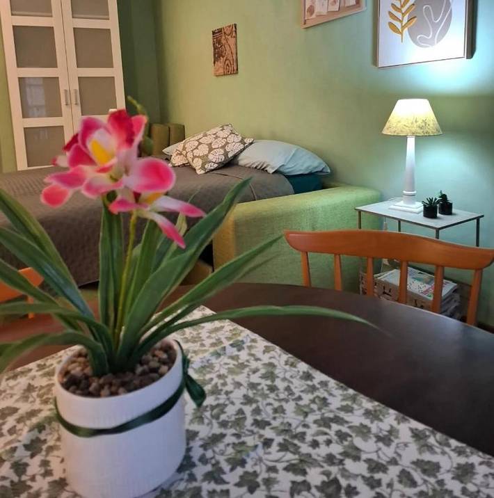 Gîte pour 2 personnes, avec vue et balcon à Torre Pellice