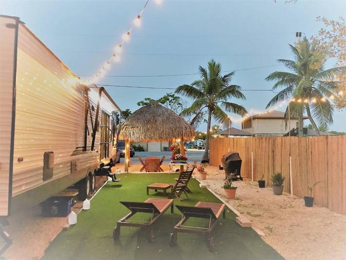 Camping für 5 Personen, mit Garten und Pool, mit Haustier auf den Florida Keys