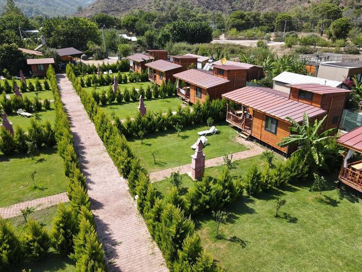 Gästehaus für 2 Personen, mit Garten und Ausblick in Türkische Mittelmeer-Region