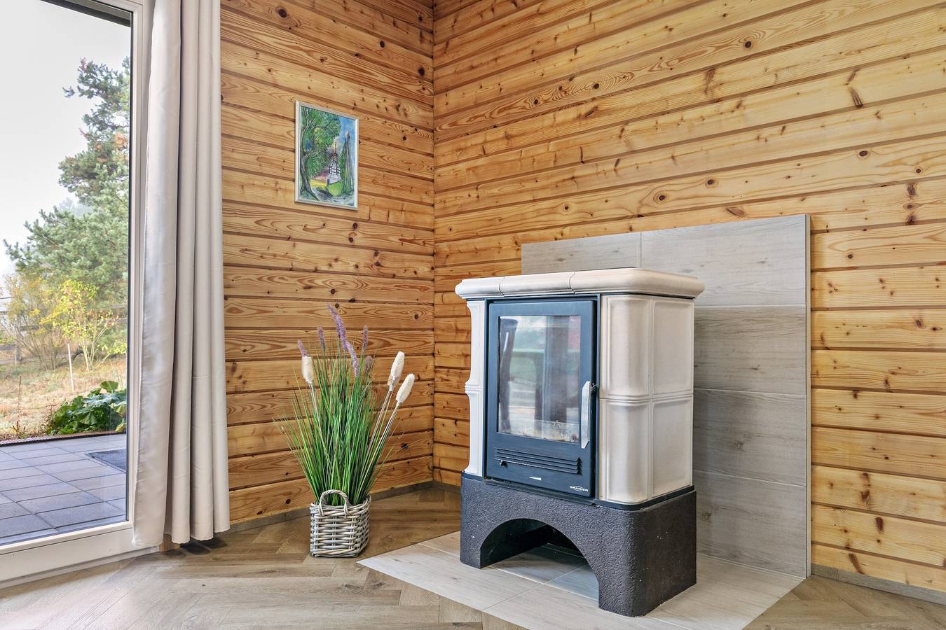 Ferienhaus 'Erdgeschoss' mit privater Terrasse, Garten und Wi-Fi in Niederfinow, Barnimerland Region