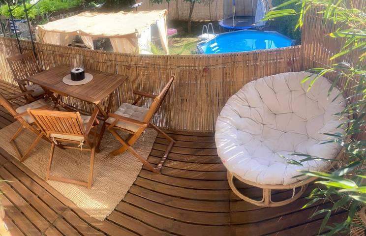 Ferienwohnung für 7 Personen, mit Pool und Garten - 1