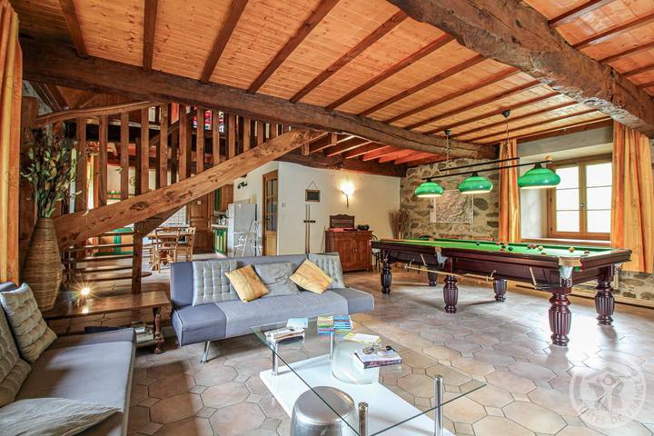 Gîte pour 6 personnes, avec jardin ainsi que terrasse et sauna à Estaing - 3