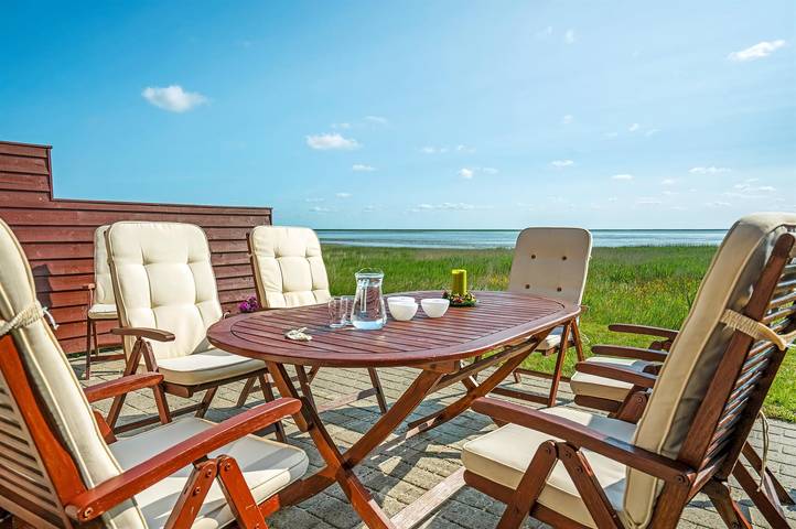 Ferienhaus mit Meerblick für 6 Personen, mit Balkon und Whirlpool auf Rømø - 2