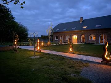 Chambre d’hôte pour 4 personnes, avec jardin et sauna à Épreville