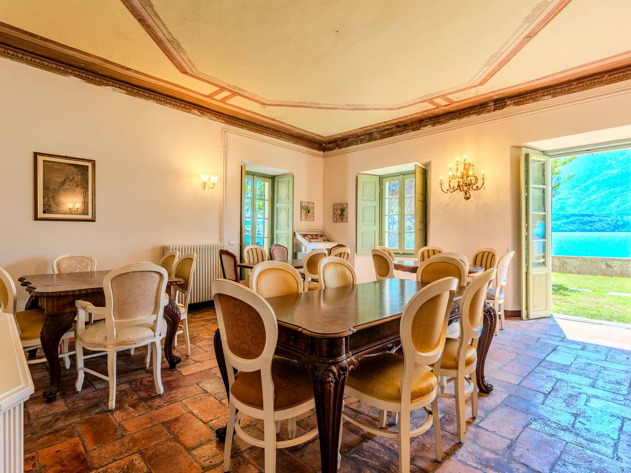 Cà Pendula in Domaso, Comer See