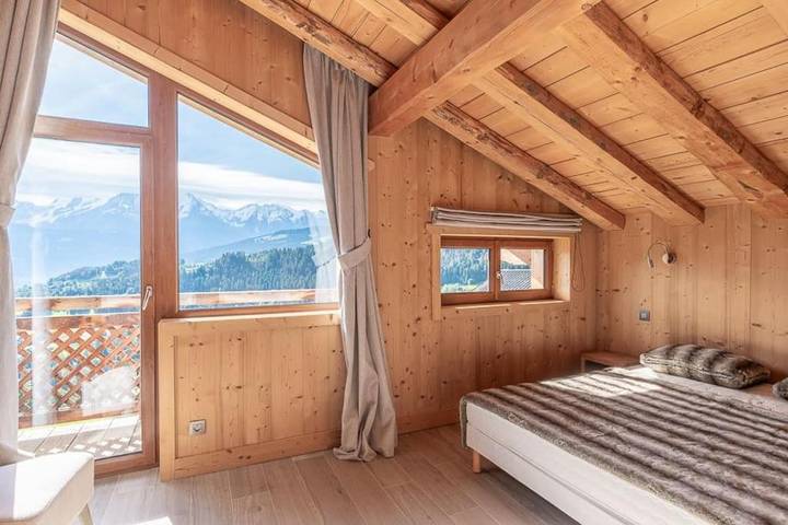 Chalet pour 6 personnes, avec vue et jardin à Cordon - 3