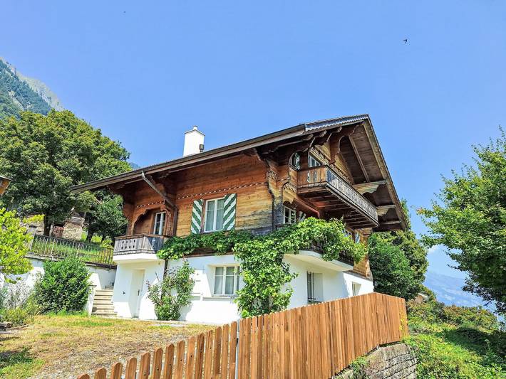 Ferienhaus für 4 Personen, mit Balkon und Seeblick in der Schweiz - 4