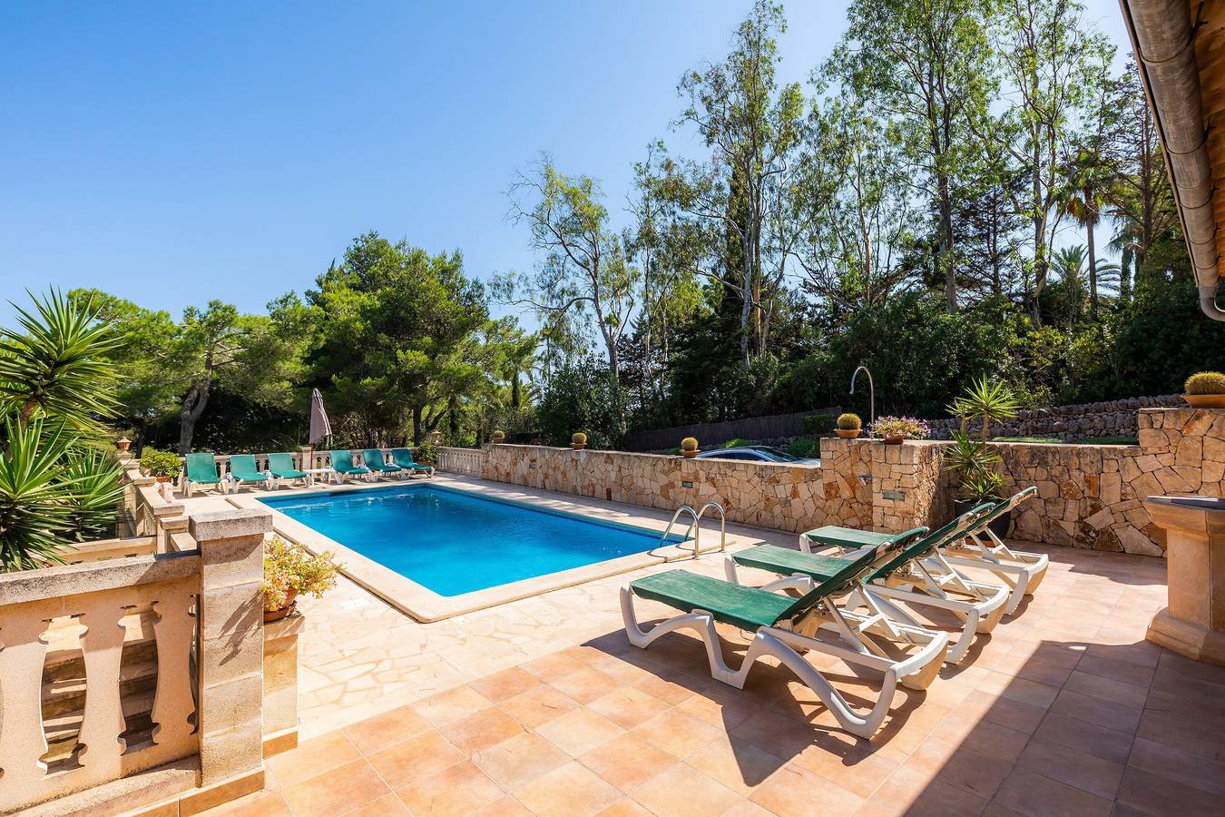 « Es Turo de França » avec vue sur la montagne, piscine et Wi-Fi in s'Horta, Felanitx