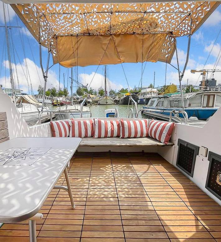Bateau pour 3 personnes, avec vue et terrasse en Nouvelle-Aquitaine - 2