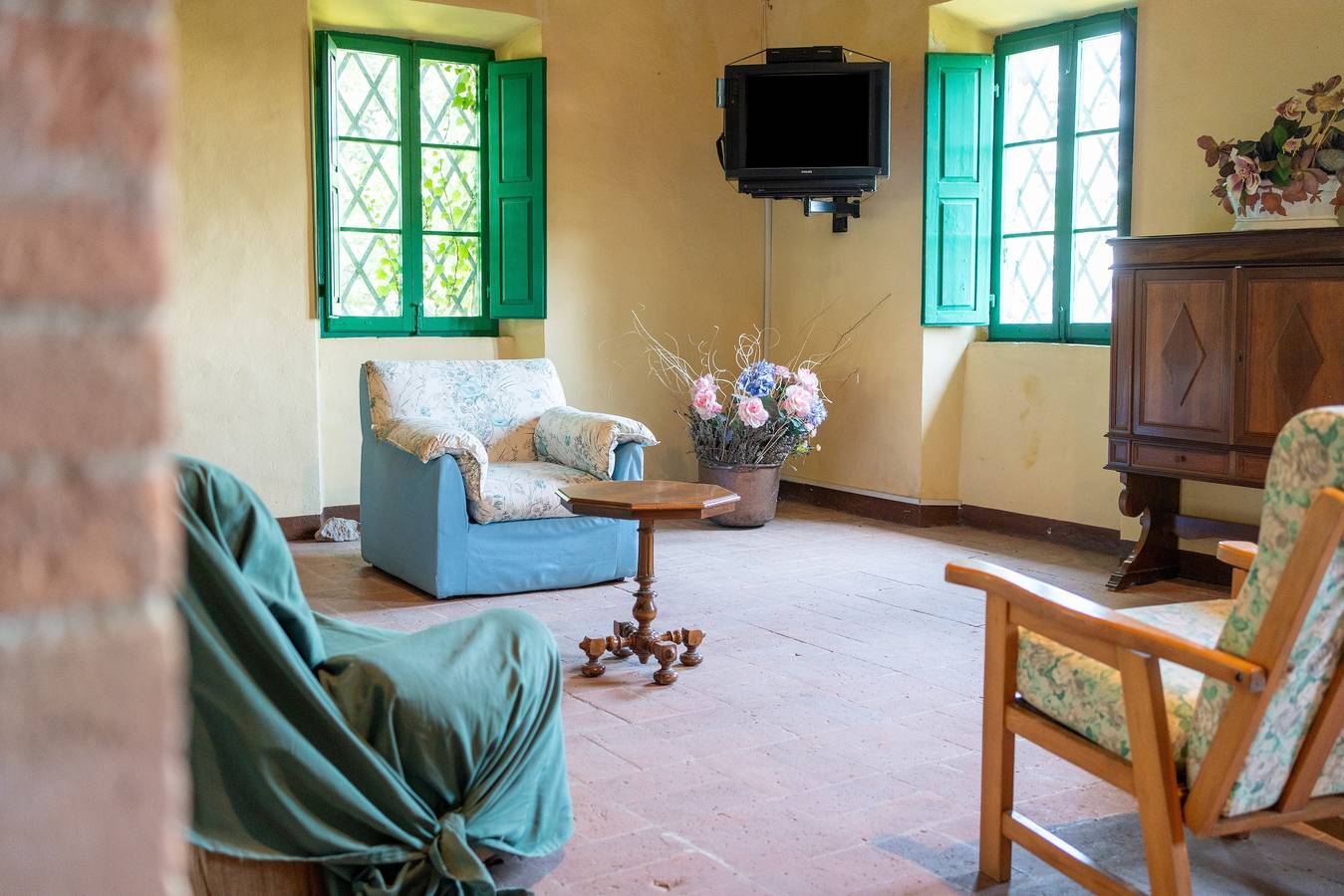 Villa 'Caio Alto' mit Bergblick, privatem Garten und Wlan in Cetona, Chianti